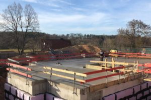 Panorama Terrassen: März 2019: Kellerbau abgeschlossen