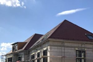 Panorama Terrassen: August 2019: Fertigstellung von Elektro- und Sanitärinstalation