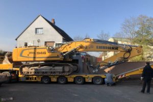 Lindengärten - Oktober 2019: Baubeginn - Die großen Maschinen rücken an