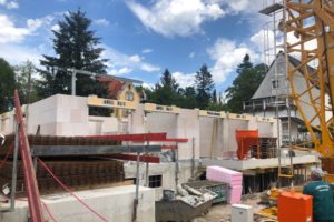 Lindengärten - Juni 2020: Das Erdgeschoss ist fast fertiggestellt