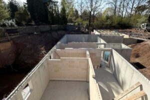 Buchengärten April 2025 - Keller inkl. Kellerräume fertiggestellt