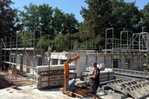 Buchengärten Juni 2025 - Anfang Aufbau EG