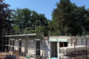 Buchengärten Juni 2025 - Anfang Aufbau EG