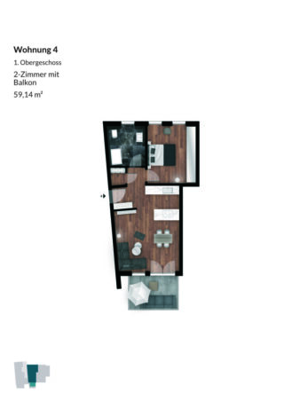 Schwarzach Terrassen - Wohnung 4