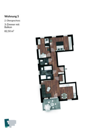 Schwarzach Terrassen - Wohnung 5