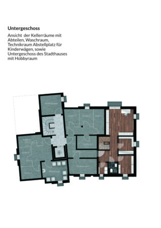 Schwarzach Terrassen - Untergeschoss
